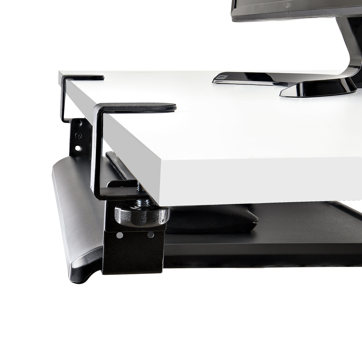 STARTECH desktop sit-stand workplace (KEYBOARD-TRAY-CLAMP1) - Cartouches Certifiees