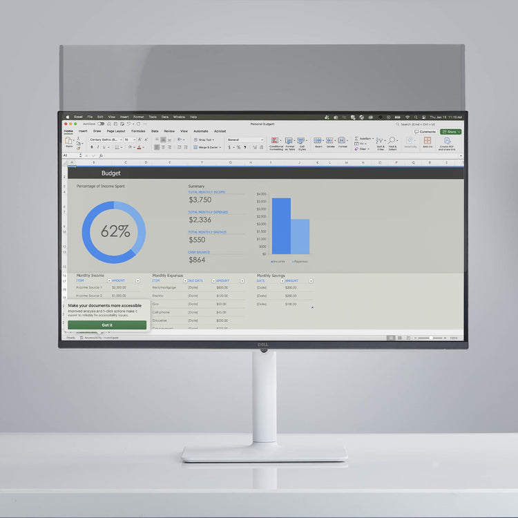 STARTECH display privacy filters 60,5 cm (23.8") Monitor Frameless display privacy filter (238M9-PRIVACY-SCREEN) - Cartouches Certifiees