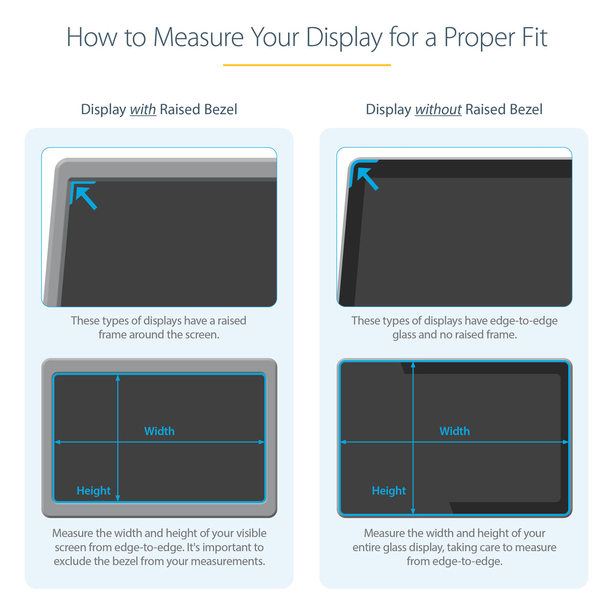 STARTECH display privacy filters 68,6 cm (27") Monitor (PRIVSCNMON27) - Cartouches Certifiees
