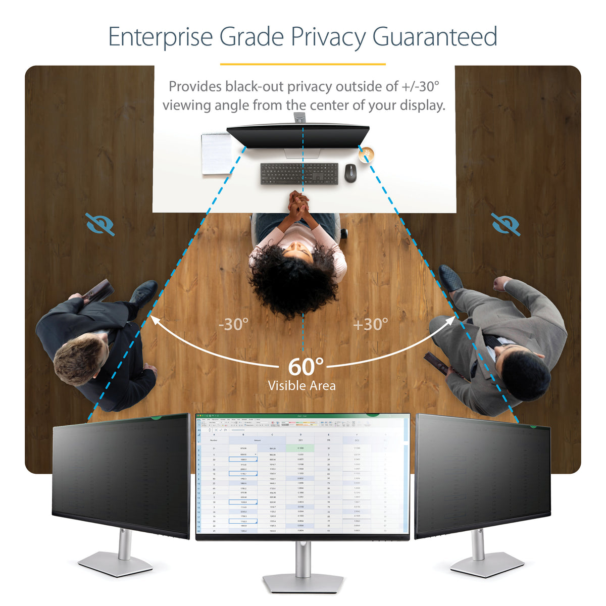 STARTECH display privacy filters 68,6 cm (27") Monitor (PRIVSCNMON27) - Cartouches Certifiees
