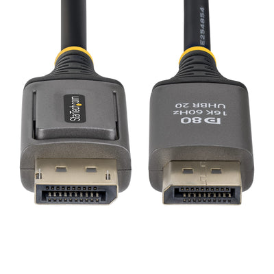 STARTECH DisplayPort cable 0,5 m Black (DP21V-50C-DP80-CABLE) - Cartouches Certifiees