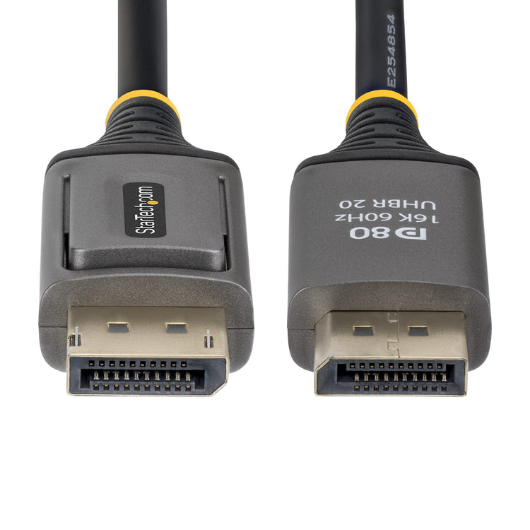 STARTECH DisplayPort cable 0,5 m Black (DP21V-50C-DP80-CABLE) - Cartouches Certifiees