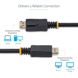 STARTECH DisplayPort cable 2 m Black (DISPL2M) - Cartouches Certifiees