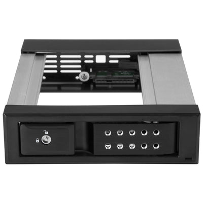 STARTECH drive bay panel 13,3 cm (5.25") Carrier panel Black (HSB1SATSASBA) - Cartouches Certifiees