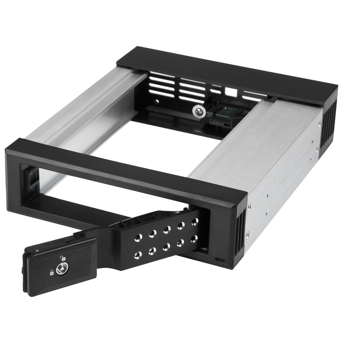 STARTECH drive bay panel 13,3 cm (5.25") Carrier panel Black (HSB1SATSASBA) - Cartouches Certifiees