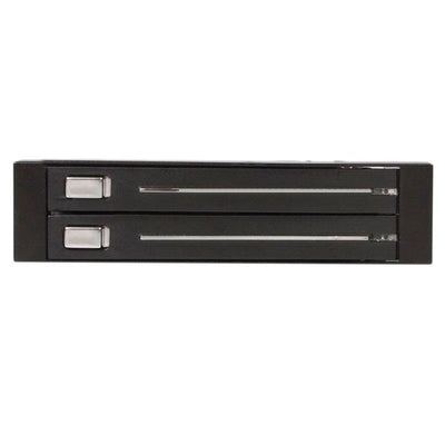 STARTECH drive bay panel 8,89 cm (3.5") Bezel panel Black (HSB220SAT25B) - Cartouches Certifiees