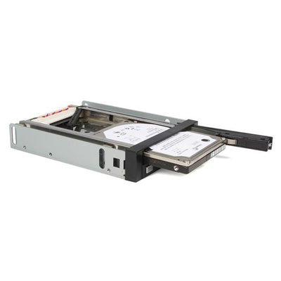 STARTECH drive bay panel 8,89 cm (3.5") Bezel panel Black (HSB220SAT25B) - Cartouches Certifiees