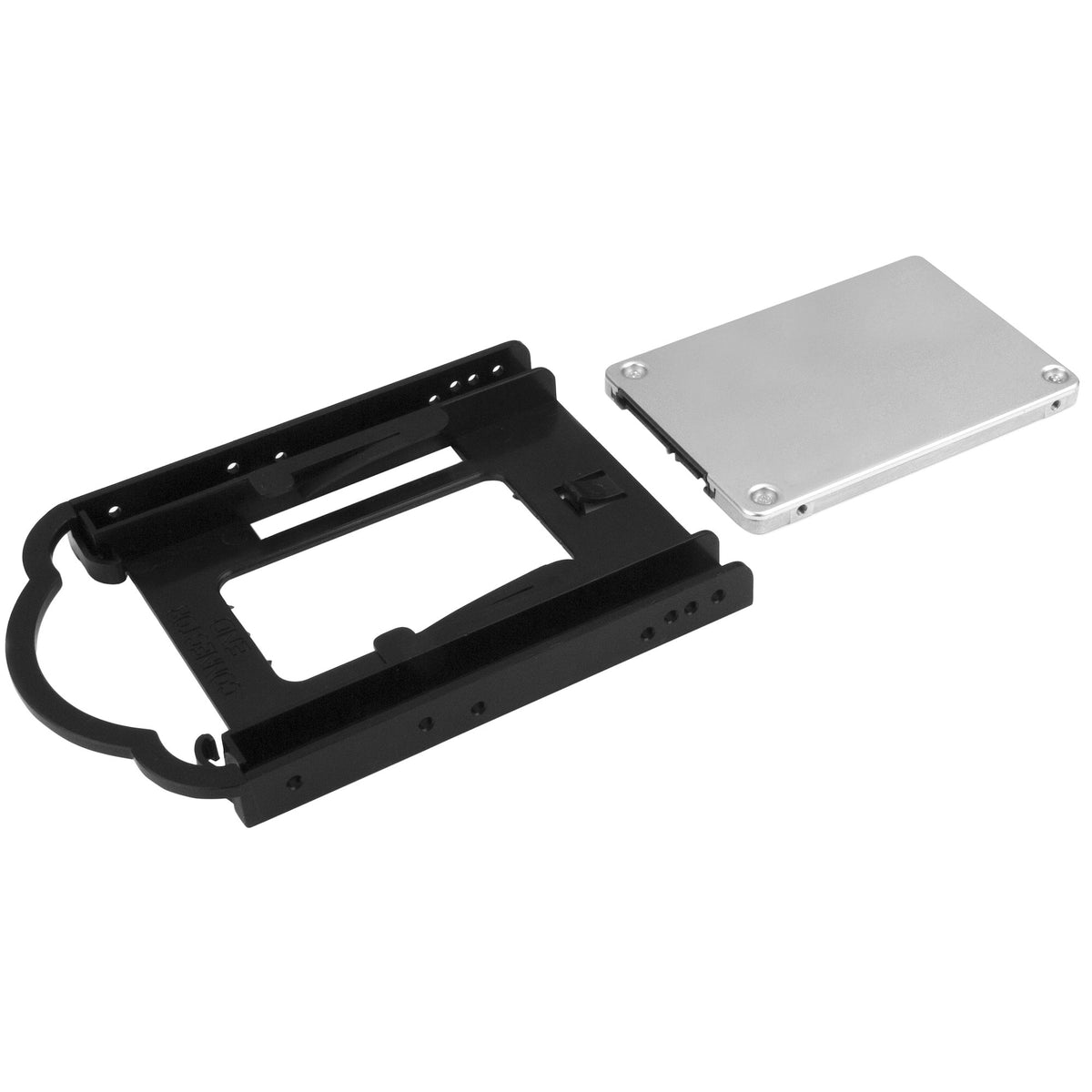 STARTECH drive bay panel 8,89 cm (3.5") Carrier panel Black (BRACKET125PT) - Cartouches Certifiees