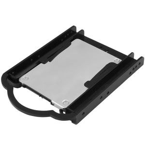 STARTECH drive bay panel 8,89 cm (3.5") Carrier panel Black (BRACKET125PT) - Cartouches Certifiees