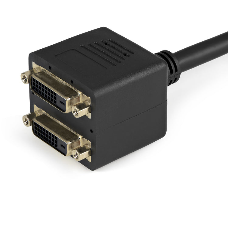 STARTECH DVI cable 0,3 m DVI-D 2 x DVI-D Black (DVISPL1DD) - Cartouches Certifiees