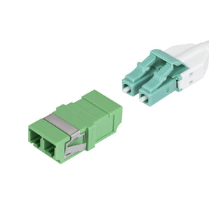 STARTECH fiber optic adapter LC/APC 10 pc(s) Green (DUPLEXLCAPCNOF) - Cartouches Certifiees