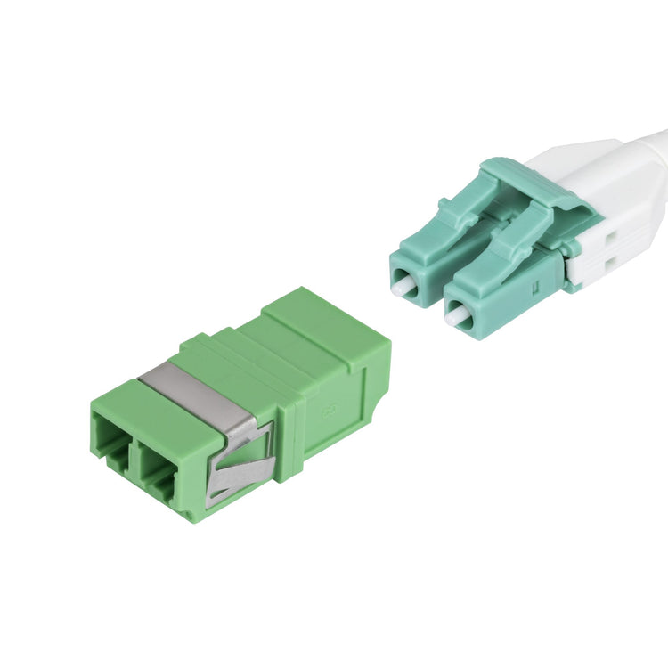 STARTECH fiber optic adapter LC/APC 10 pc(s) Green (DUPLEXLCAPCNOF) - Cartouches Certifiees