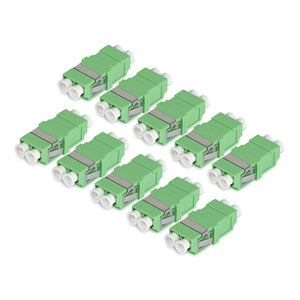 STARTECH fiber optic adapter LC/APC 10 pc(s) Green (DUPLEXLCAPCNOF) - Cartouches Certifiees