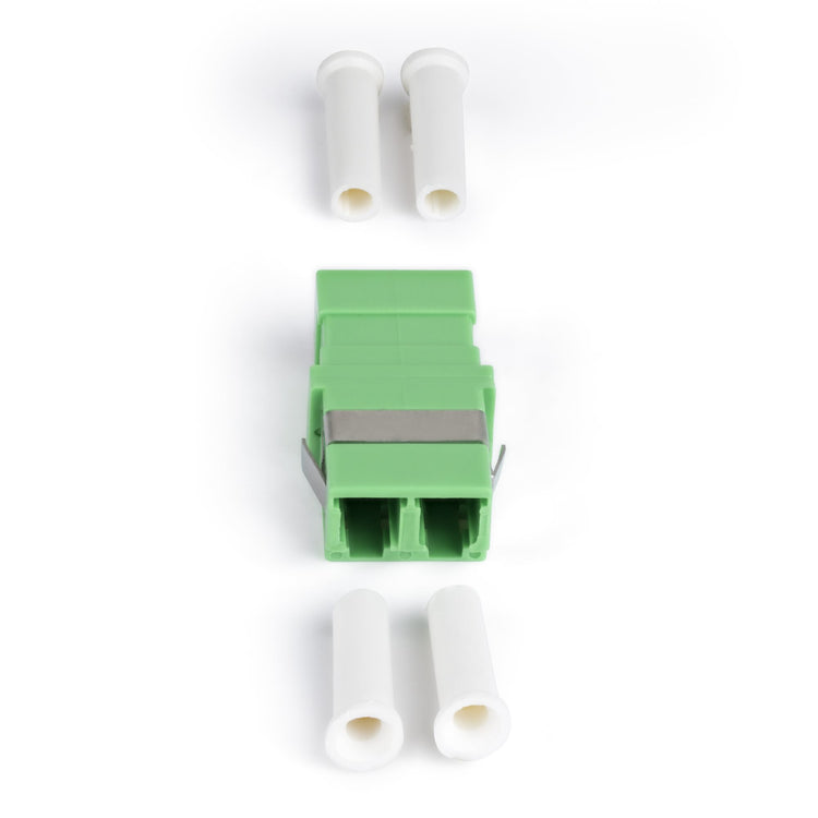 STARTECH fiber optic adapter LC/APC 10 pc(s) Green (DUPLEXLCAPCNOF) - Cartouches Certifiees