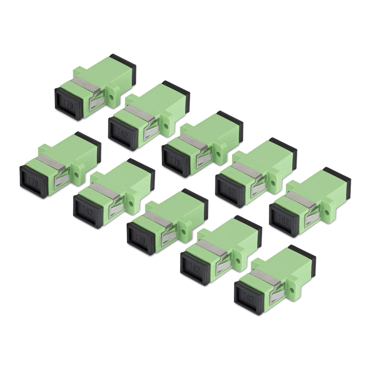 STARTECH fiber optic adapter SC 10 pc(s) Green (SIMPLEXSCAPCF) - Cartouches Certifiees