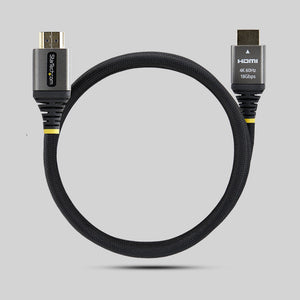 STARTECH HDMI cable 0,91 m HDMI Type A (Standard) Black, Silver (HDMI2-FLEX-4K60-3F) - Cartouches Certifiees