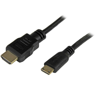 STARTECH HDMI cable 1,8 m HDMI Type A (Standard) HDMI Type C (Mini) Black (HDMIACMM6) - Cartouches Certifiees