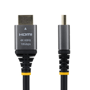 STARTECH HDMI cable 3,7 m HDMI Type A (Standard) Black, Silver (HDMMV12F) - Cartouches Certifiees