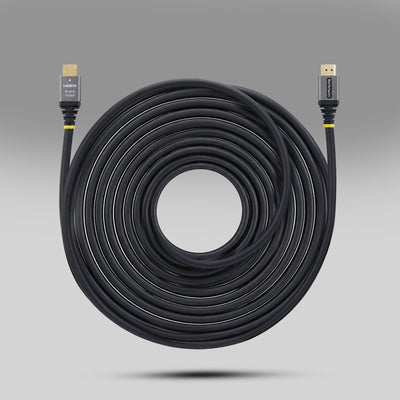STARTECH HDMI cable 7,6 m HDMI Type A (Standard) Black, Silver (HDMMV25F) - Cartouches Certifiees