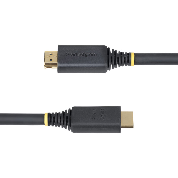 STARTECH HDMI cable HDMI Type A (Standard) Black (HDMI2-CABLE-4K60-10M) - Cartouches Certifiees
