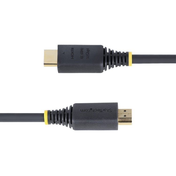STARTECH HDMI cable HDMI Type A (Standard) Black (HDMI2-CABLE-4K60-1M) - Cartouches Certifiees