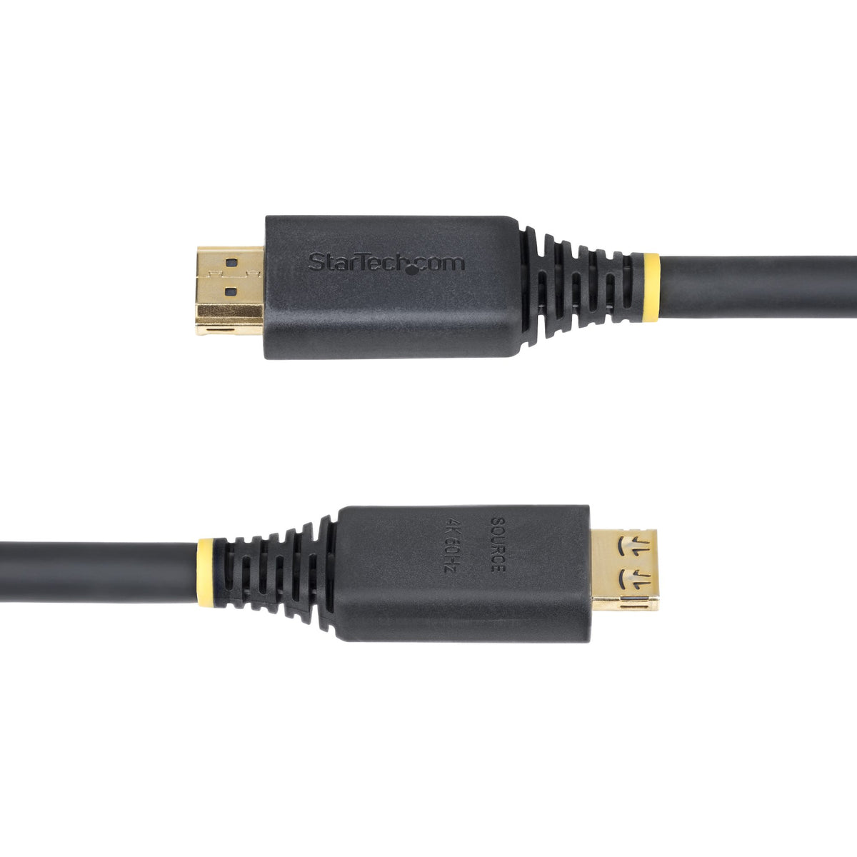 STARTECH HDMI cable HDMI Type A (Standard) Black (HDMI2-CABLE-GRIP-15M) - Cartouches Certifiees