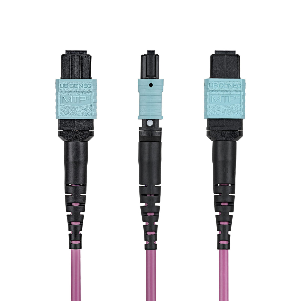 STARTECH InfiniBand/fibre optic cable 2 m MPO/MTP Violet (OM4MTP12BOFNP2M) - Cartouches Certifiees