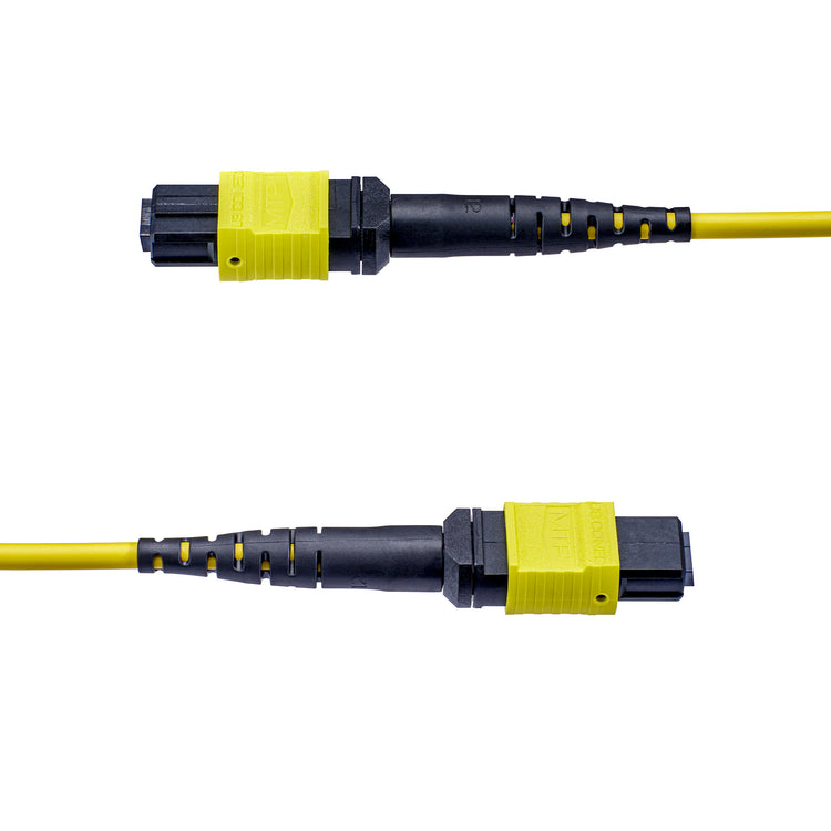 STARTECH InfiniBand/fibre optic cable 3 m MPO/MTP Violet (OS2MTP12BOFNP3M) - Cartouches Certifiees