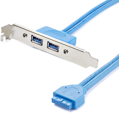 STARTECH interface cards/adapter Internal USB 3.2 Gen 1 (3.1 Gen 1) (USB3SPLATE) - Cartouches Certifiees