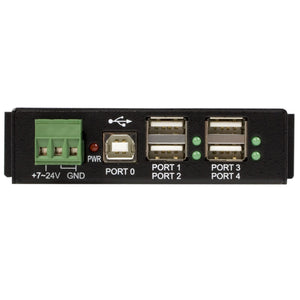 STARTECH interface hub USB 2.0 Type-B 480 Mbit/s Black (ST4200USBM) - Cartouches Certifiees
