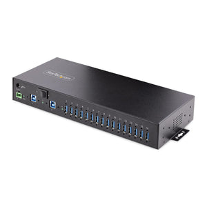 STARTECH interface hub USB 3.2 Gen 1 (3.1 Gen 1) Type-B 5000 Mbit/s Black (5G16AINDS-USB-A-HUB) - Cartouches Certifiees