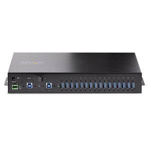 STARTECH interface hub USB 3.2 Gen 1 (3.1 Gen 1) Type-B 5000 Mbit/s Black (5G16AINDS-USB-A-HUB) - Cartouches Certifiees