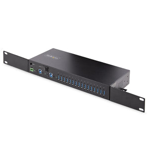 STARTECH interface hub USB 3.2 Gen 1 (3.1 Gen 1) Type-B 5000 Mbit/s Black (5G16AINDS-USB-A-HUB) - Cartouches Certifiees