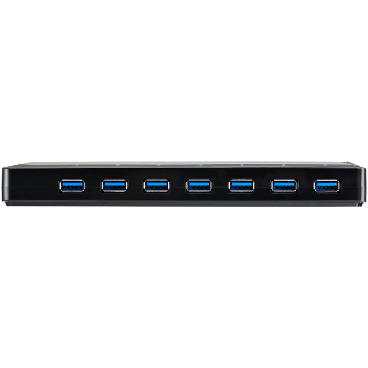STARTECH interface hub USB 3.2 Gen 1 (3.1 Gen 1) Type-B 5000 Mbit/s Black (ST93007U2C) - Cartouches Certifiees