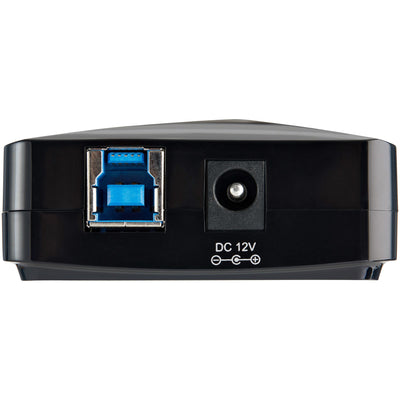 STARTECH interface hub USB 3.2 Gen 1 (3.1 Gen 1) Type-B 5000 Mbit/s Black (ST93007U2C) - Cartouches Certifiees
