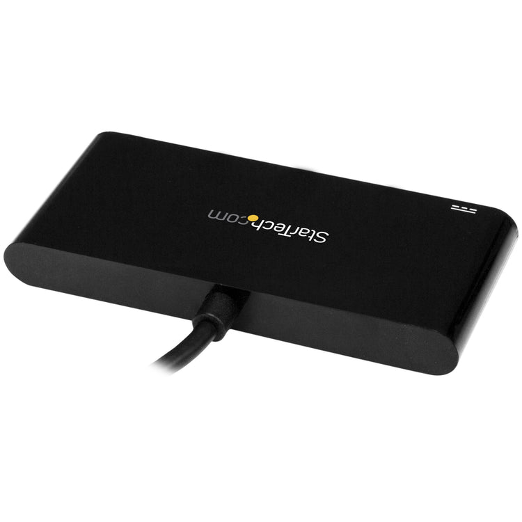 STARTECH interface hub USB 3.2 Gen 1 (3.1 Gen 1) Type-C 5000 Mbit/s Black (HB30C4AFPD) - Cartouches Certifiees