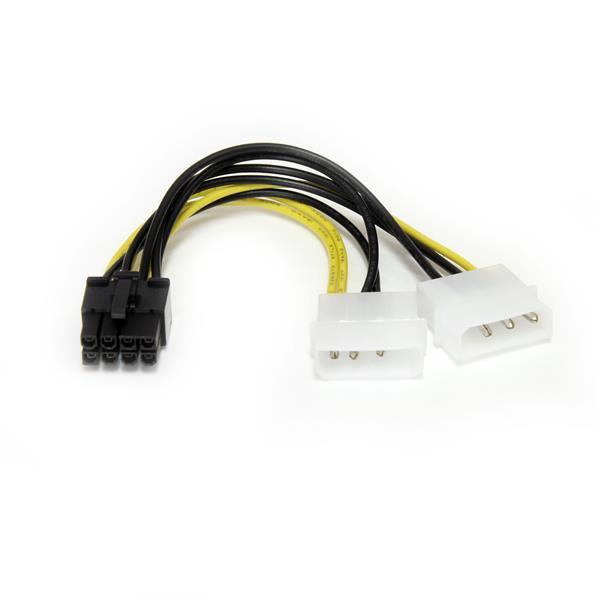 STARTECH internal power cable 0,153 m (LP4PCIEX8ADP) - Cartouches Certifiees