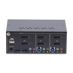 STARTECH KVM switch Black (P2DD46A2-KVM-SWITCH) - Cartouches Certifiees