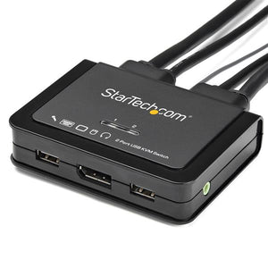 STARTECH KVM switch Black (SV211DPUA4K) - Cartouches Certifiees