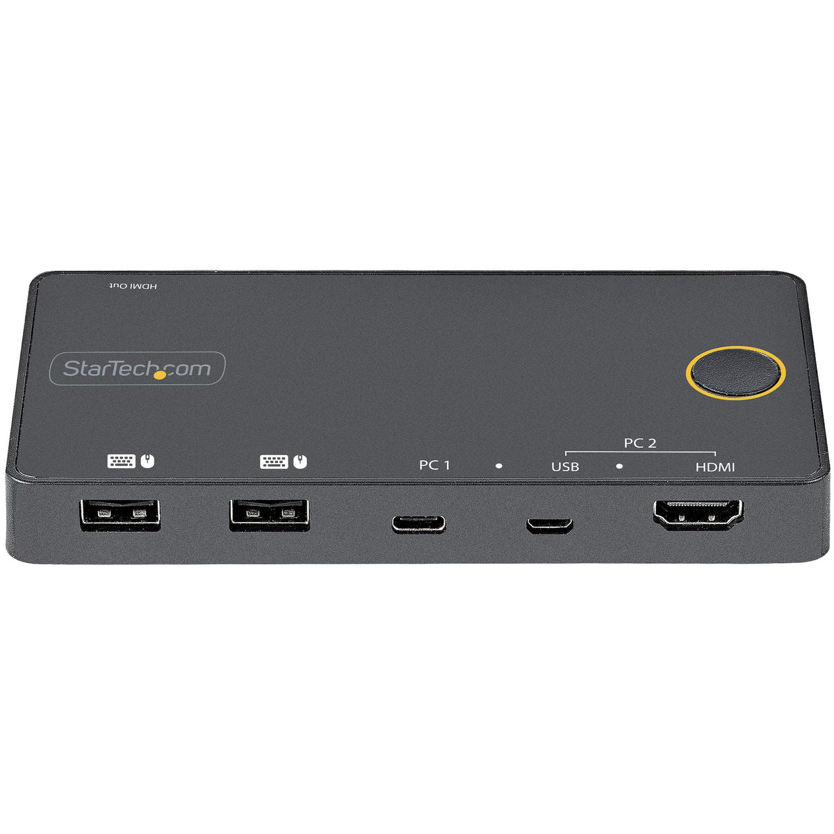 STARTECH KVM switch Black (SV221HUC4K) - Cartouches Certifiees