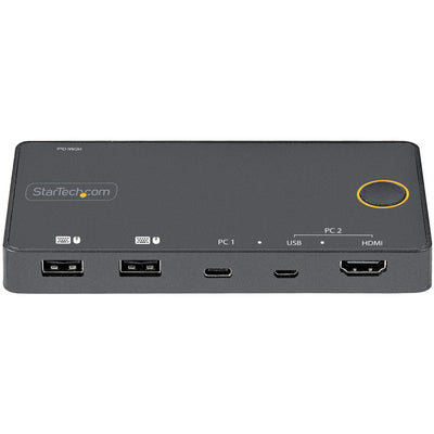STARTECH KVM switch Black (SV221HUC4K) - Cartouches Certifiees