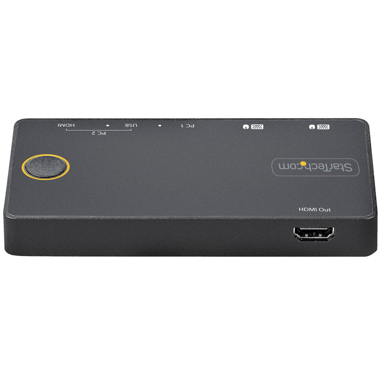 STARTECH KVM switch Black (SV221HUC4K) - Cartouches Certifiees