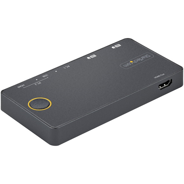 STARTECH KVM switch Black (SV221HUC4K) - Cartouches Certifiees