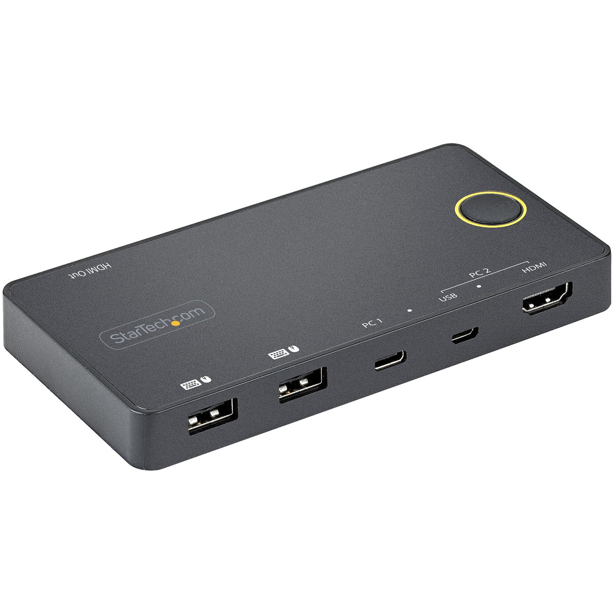 STARTECH KVM switch Black (SV221HUC4K) - Cartouches Certifiees