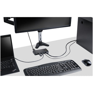 STARTECH KVM switch Black (SV221HUC4K) - Cartouches Certifiees