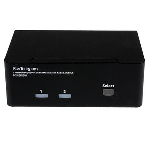 STARTECH KVM switch Black (SV231DPDDUA) - Cartouches Certifiees