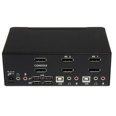STARTECH KVM switch Black (SV231DPDDUA) - Cartouches Certifiees