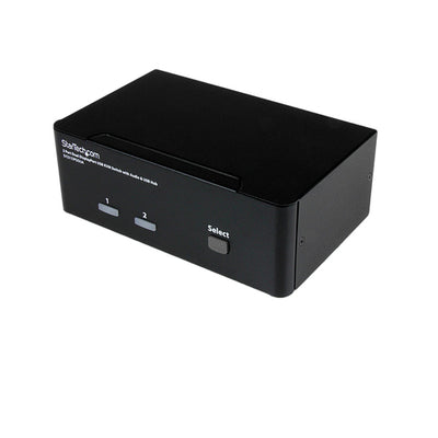 STARTECH KVM switch Black (SV231DPDDUA) - Cartouches Certifiees