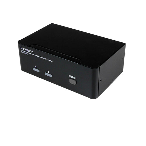 STARTECH KVM switch Black (SV231DPDDUA) - Cartouches Certifiees