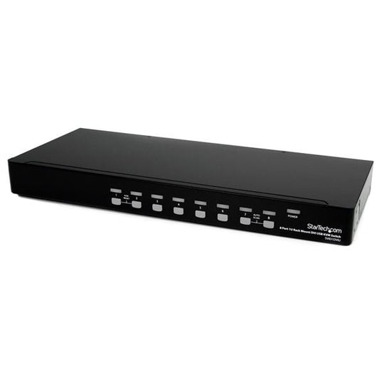 STARTECH KVM switch Rack mounting Black (SV831DVIU)